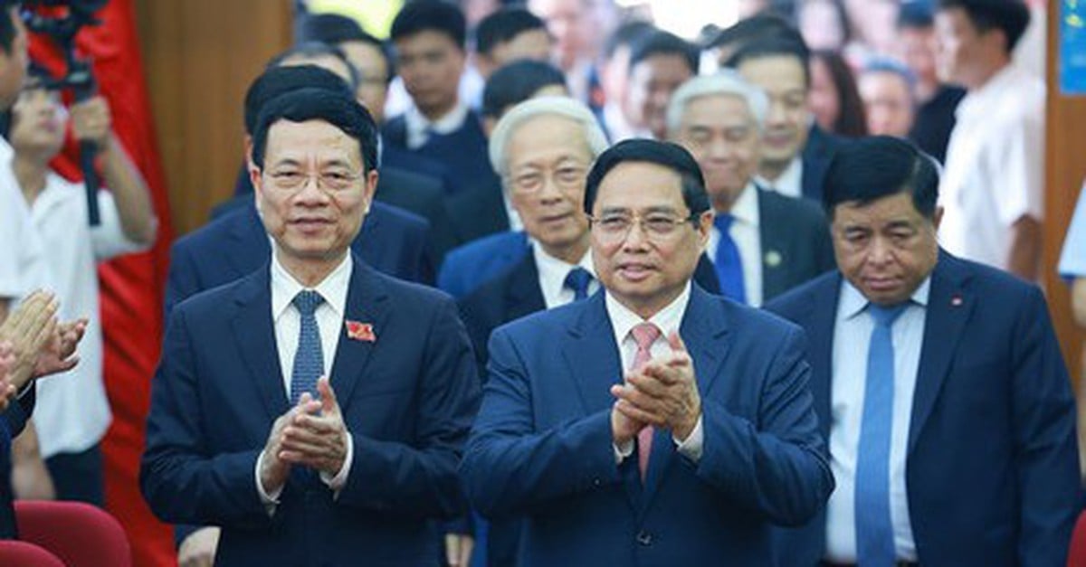 Thủ tướng Phạm Minh Chính: Mỗi cán bộ Bộ Khoa học và Công nghệ phải là một chiến sĩ