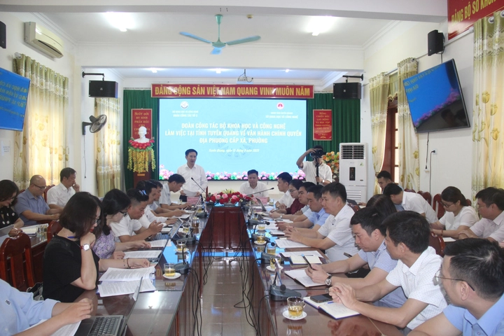 Tuyên Quang vận hành hiệu quả mô hình chính quyền hai cấp trong lĩnh vực KH&CN- Ảnh 1.
