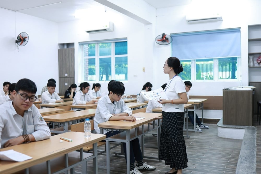 Thí sinh dự thi tốt nghiệp THPT.