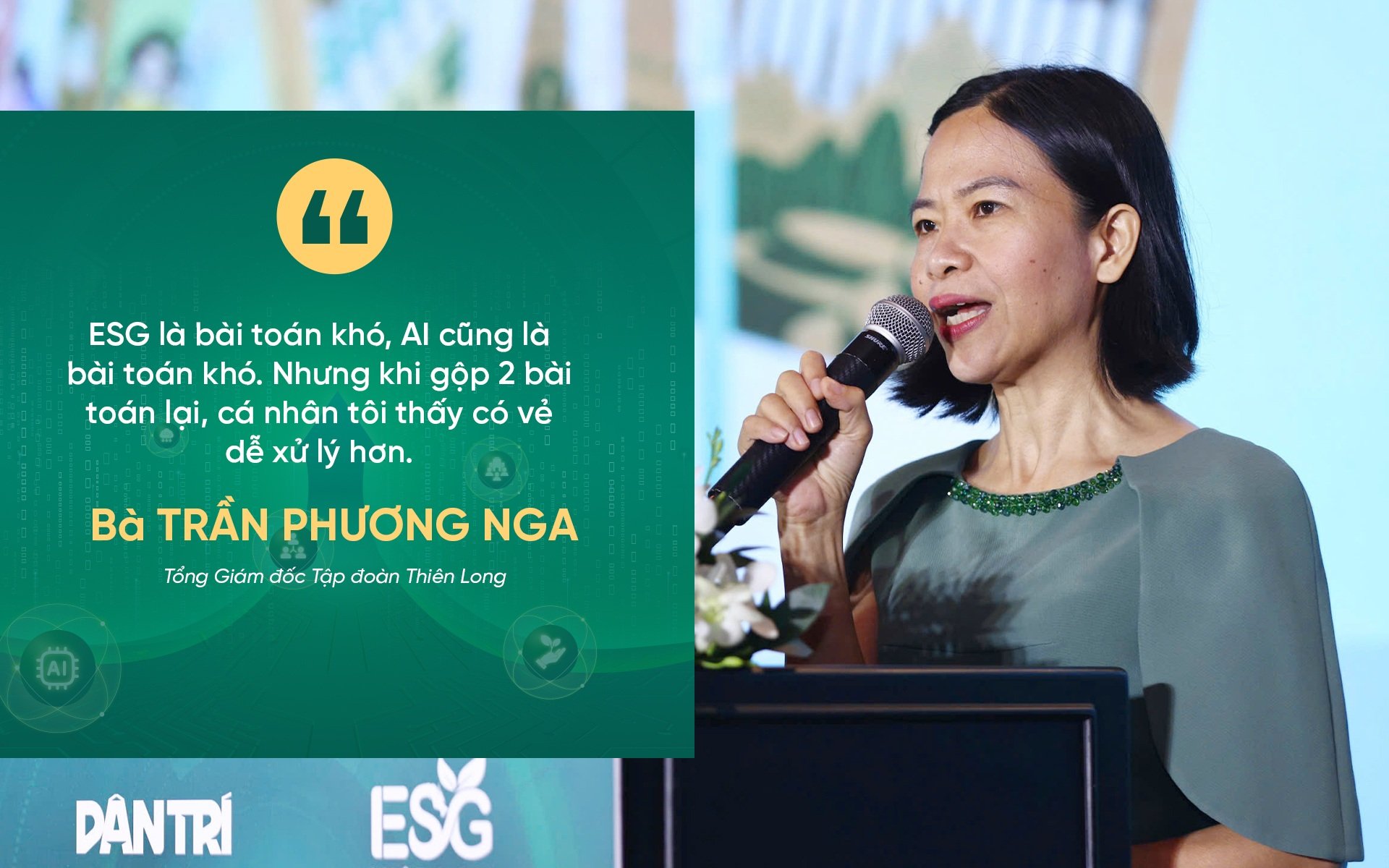 Những phát ngôn ấn tượng tại hội thảo Thực thi ESG bằng AI - 8