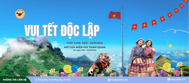 Chuỗi hoạt động đặc sắc &quot;Vui Tết độc lập&quot; tại  Làng Văn hóa - Du lịch các dân tộc Việt Nam - Ảnh 1.