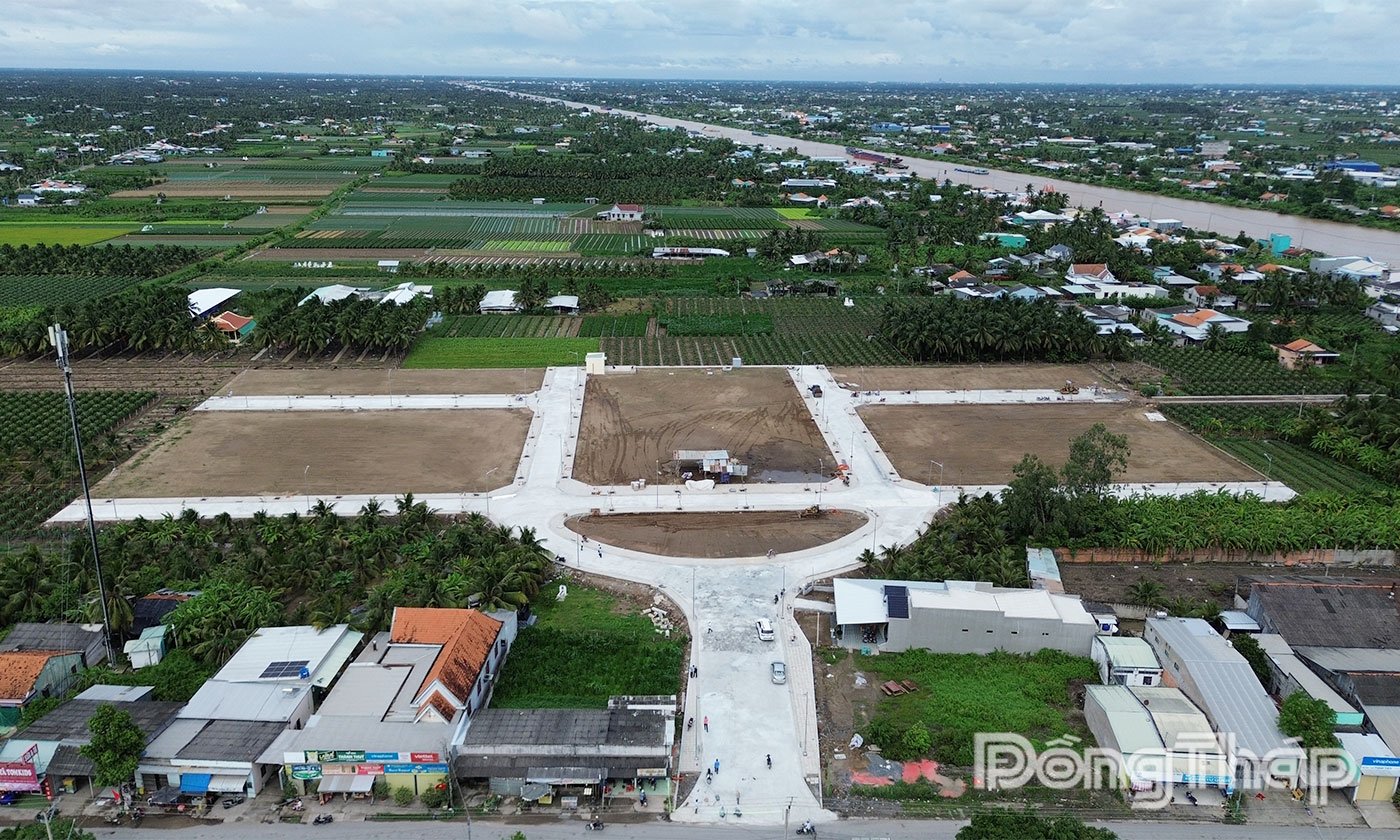 The resettlement area in An Thanh Thuy commune has been completed.