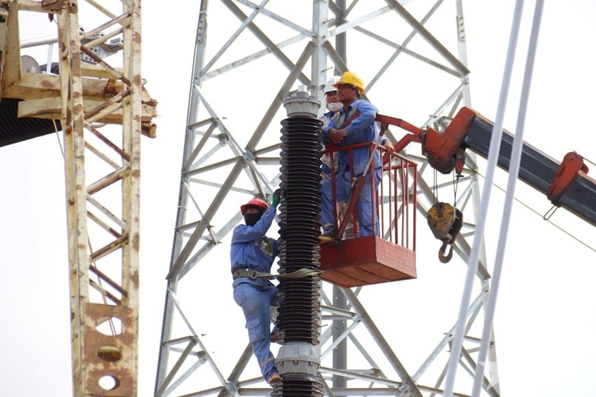 Dự án đường dây 500kV Lào Cai - Vĩnh Yên tăng tốc để về đích ảnh 7