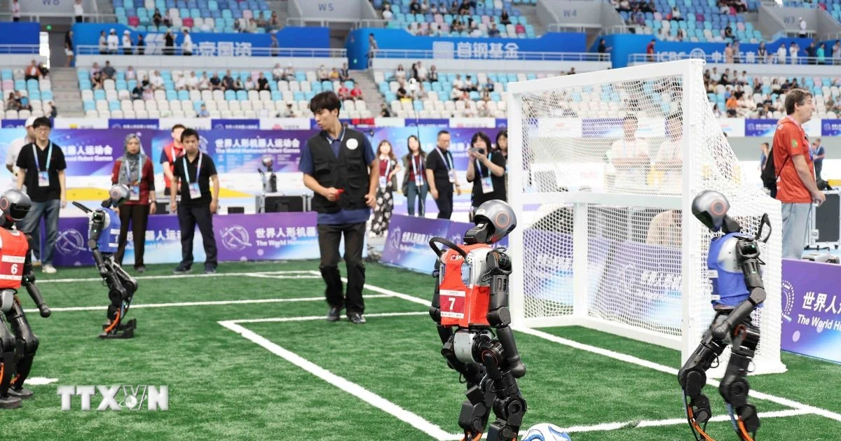 Độc đáo đại hội thể thao dành riêng cho robot hình người