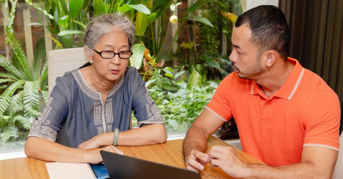 Woman over 70 still loves teaching