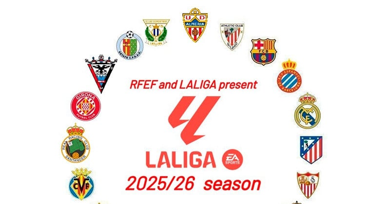 Kết quả bóng đá La Liga 2025/26 mới nhất