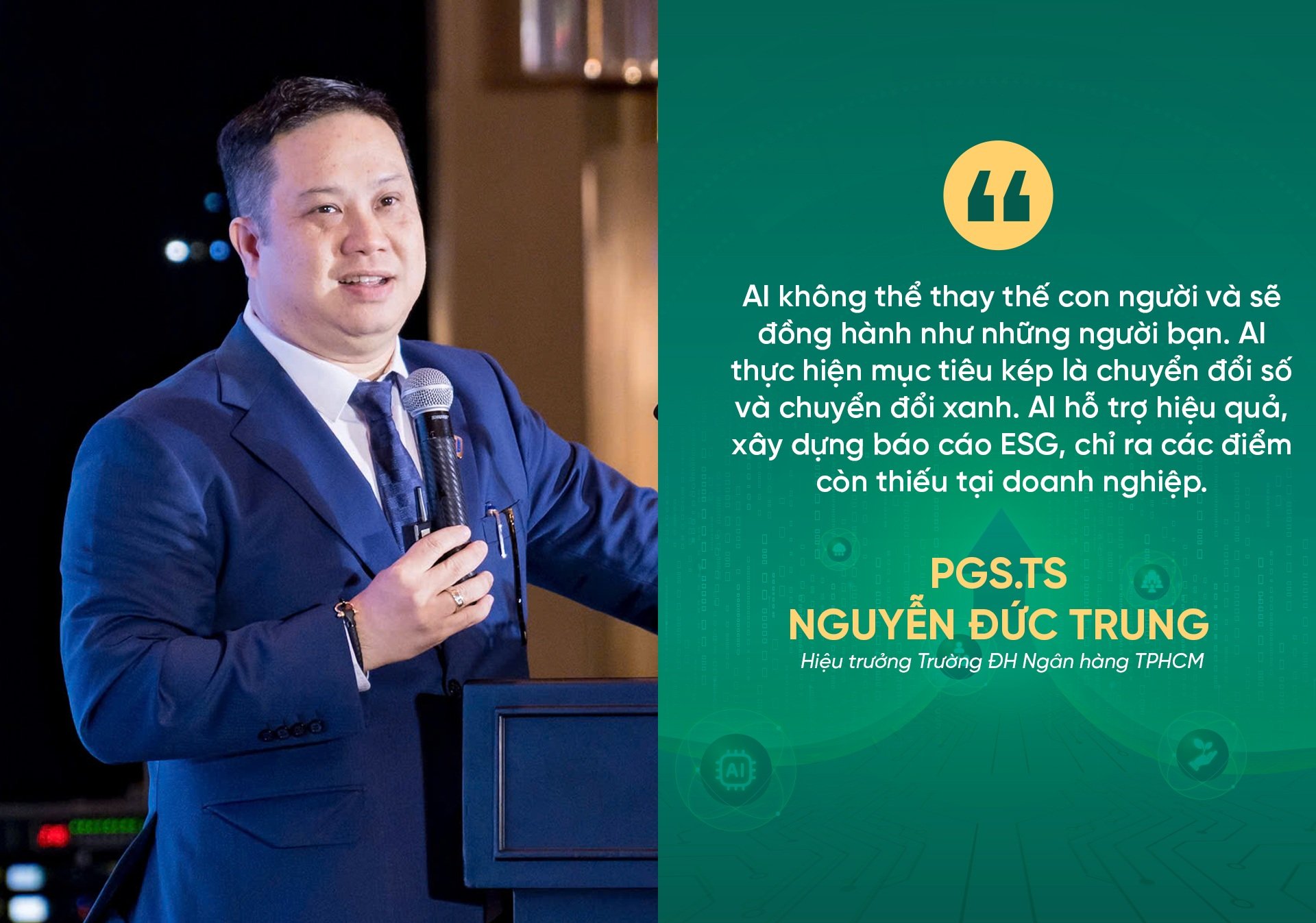 Những phát ngôn ấn tượng tại hội thảo Thực thi ESG bằng AI - 3