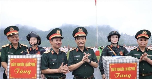 Đại tướng Phan Văn Giang chủ trì tổng hợp luyện các lực lượng diễu binh, diễu hành dịp Quốc khánh