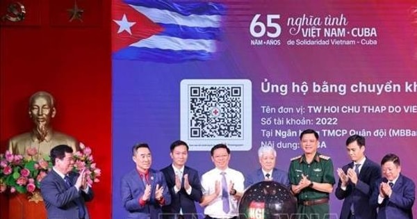 Gần 250 tỷ đồng ủng hộ nhân dân Cuba