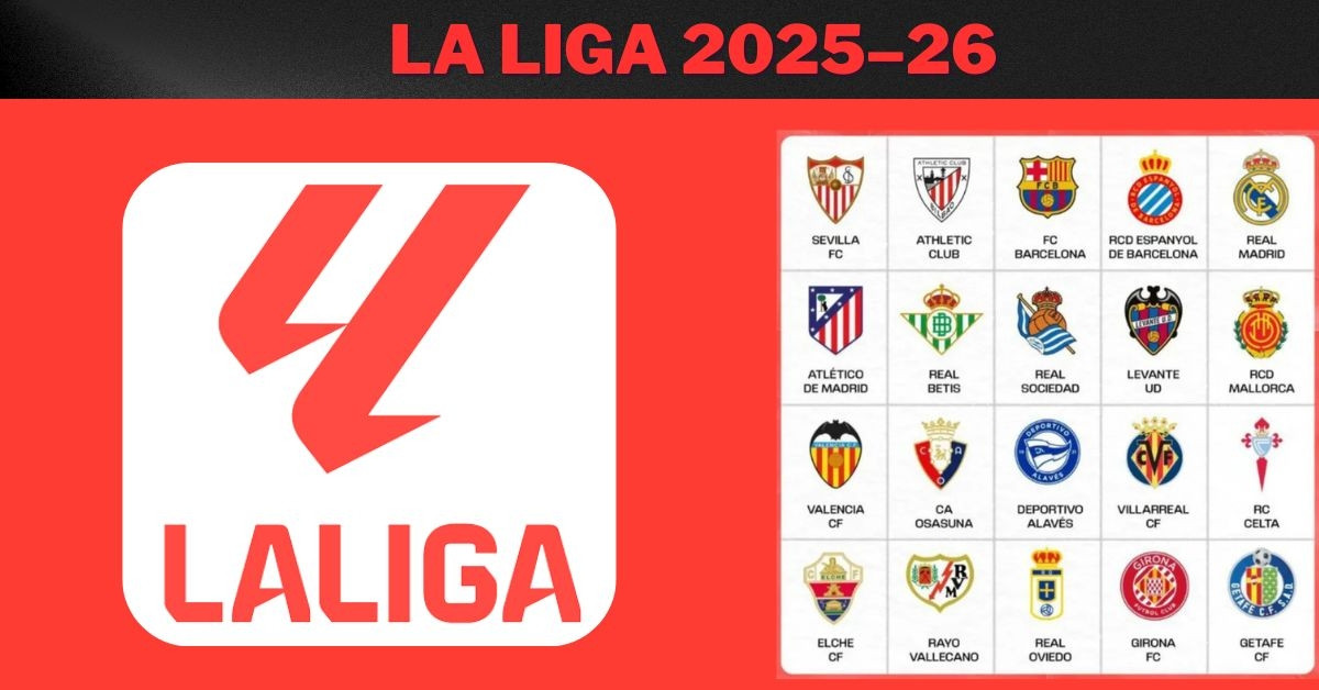 Bảng xếp hạng La Liga 2025/26 mới nhất