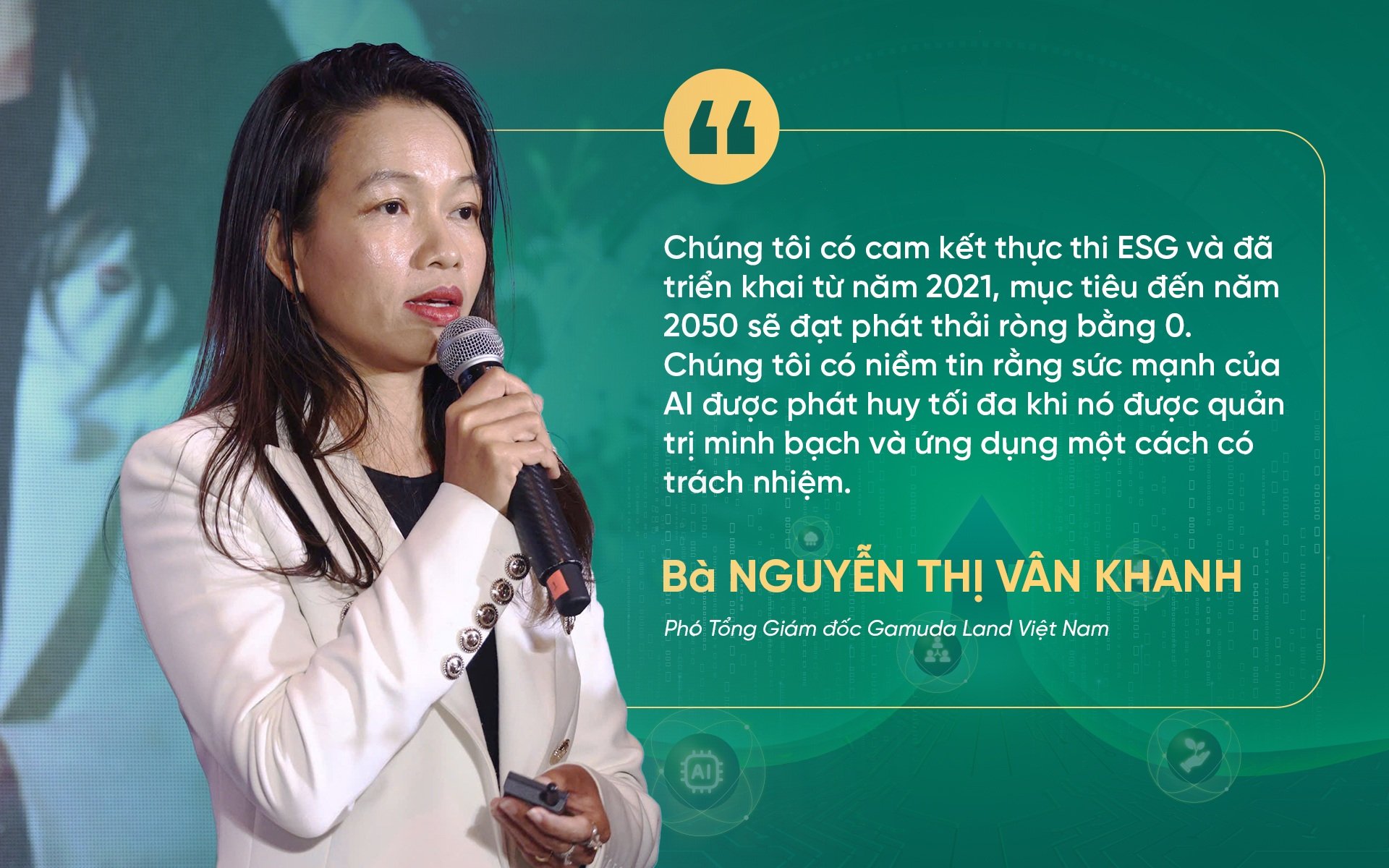 Những phát ngôn ấn tượng tại hội thảo Thực thi ESG bằng AI - 4