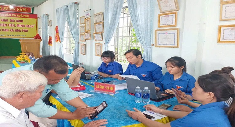 Hòa Phú: Đẩy mạnh triển khai mô hình “Thôn số” trên địa bàn