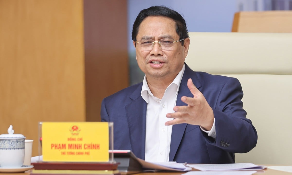 Thủ tướng Phạm Minh Chính. (Ảnh: VGP)
