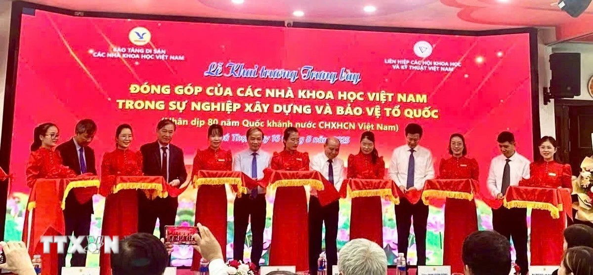 More than 150 scientists honored at exhibition celebrating 80th anniversary of National Day September 2