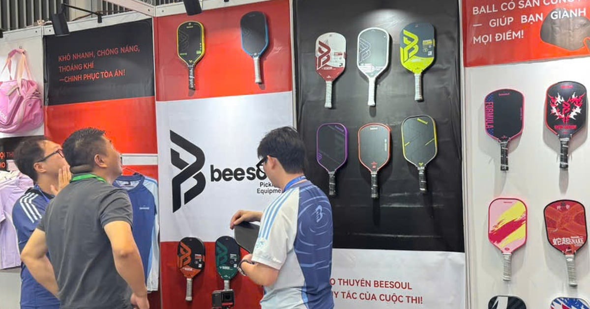 Pickleball 'khuynh đảo' triển lãm quốc tế thể thao