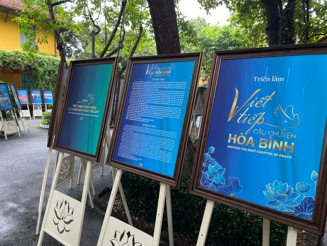(Chùm ảnh) Khu Di tích Chủ tịch Hồ Chí Minh khai mạc các triển lãm, trưng bày chuyên đề trong chuỗi hoạt động kỷ niệm 80 năm Cách mạng Tháng Tám và Quốc khánh 2/9 - Ảnh 9.