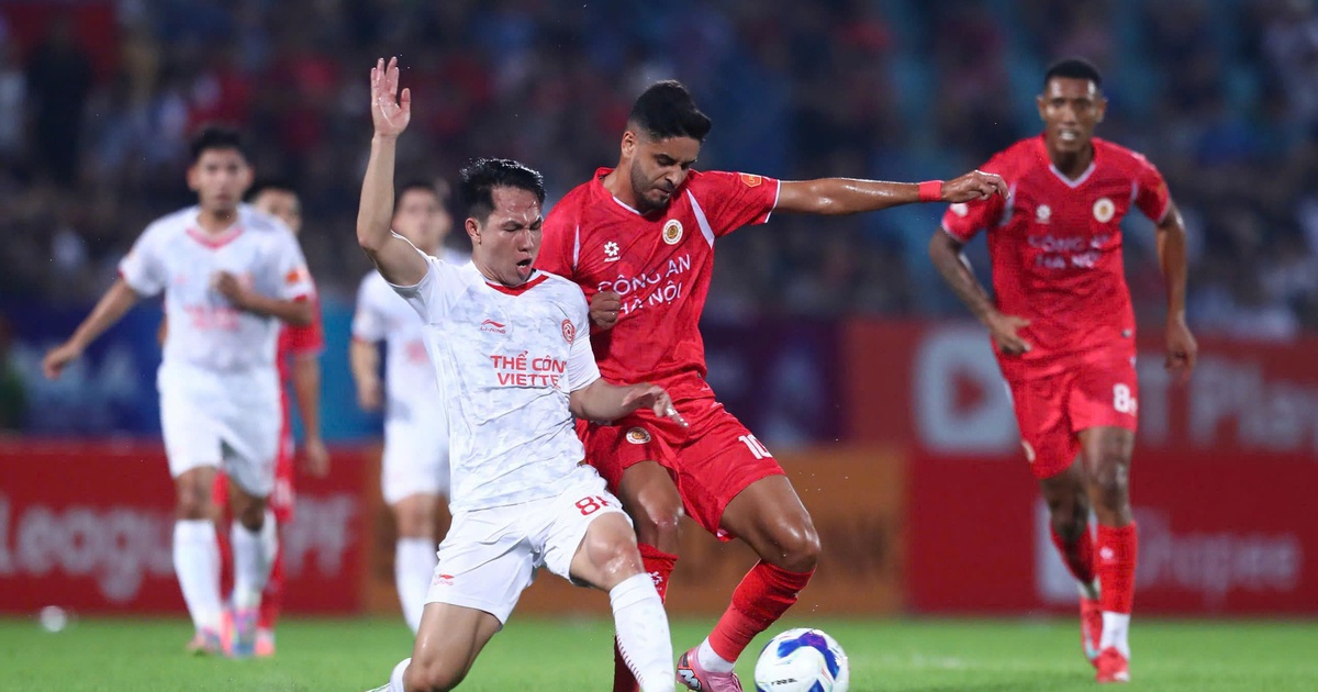 V-League opens hotly, CAHN team and The Cong Viettel only have 1 point