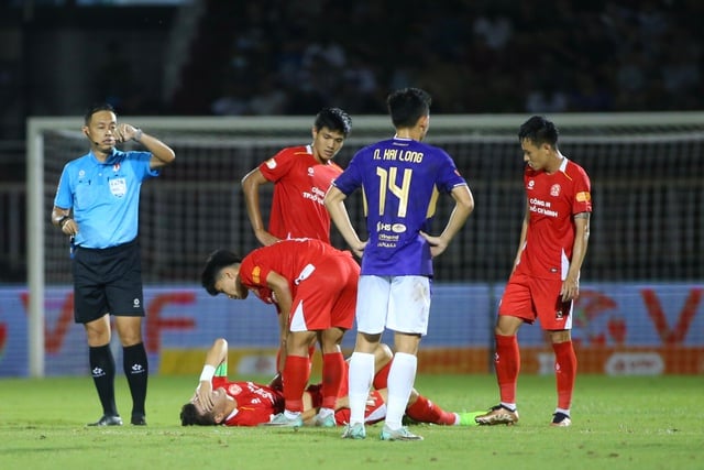 Dấu ấn Tiến Linh trong ngày biểu tượng CLB Công an TP.HCM trở lại tưng bừng- Ảnh 7.