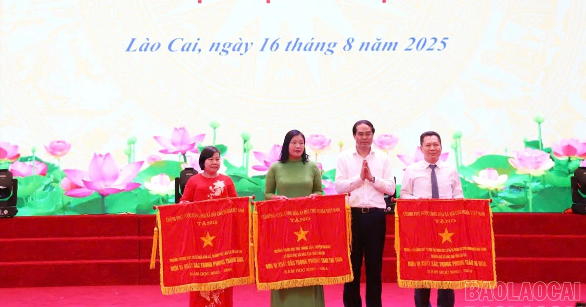 Ngành Giáo dục và Đào tạo có vai trò quan trọng trong thực hiện mục tiêu phát triển tỉnh theo hướng bền vững, hài hoà, bản sắc, hạnh phúc