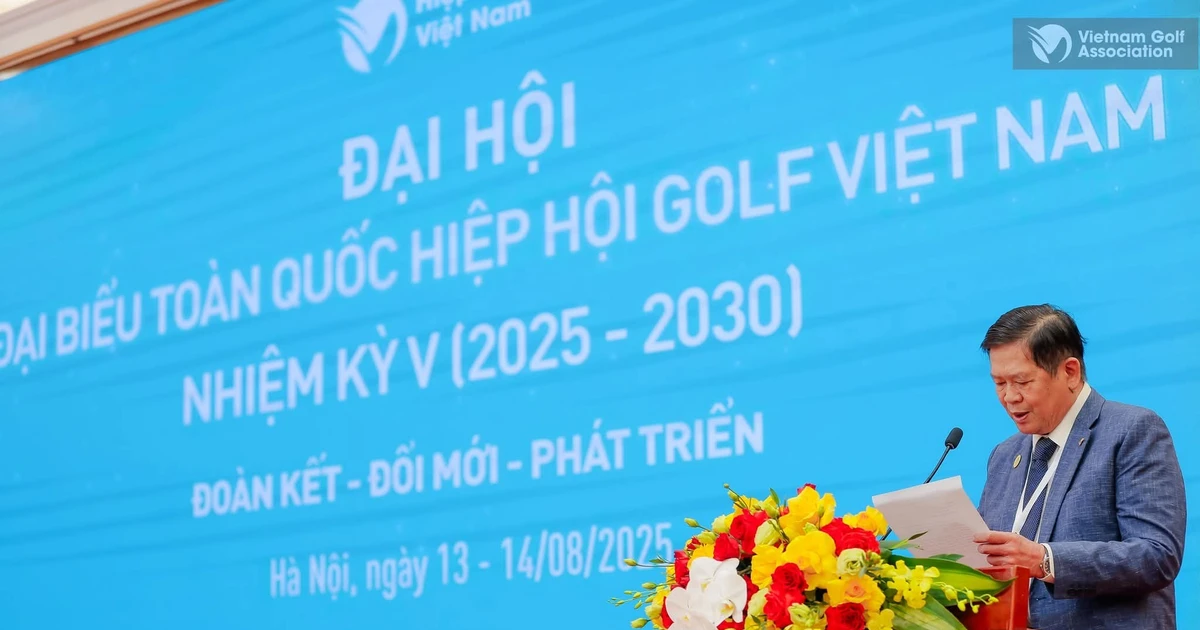 Hiệp hội Golf Việt Nam giữ nguyên vị trí lãnh đạo nhiệm kỳ mới