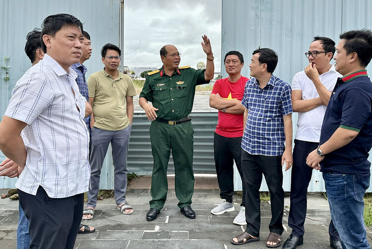 An Giang: Khảo sát địa điểm bắn pháo hoa dịp kỷ niệm 80 năm Cách mạng Tháng Tám và Quốc khánh