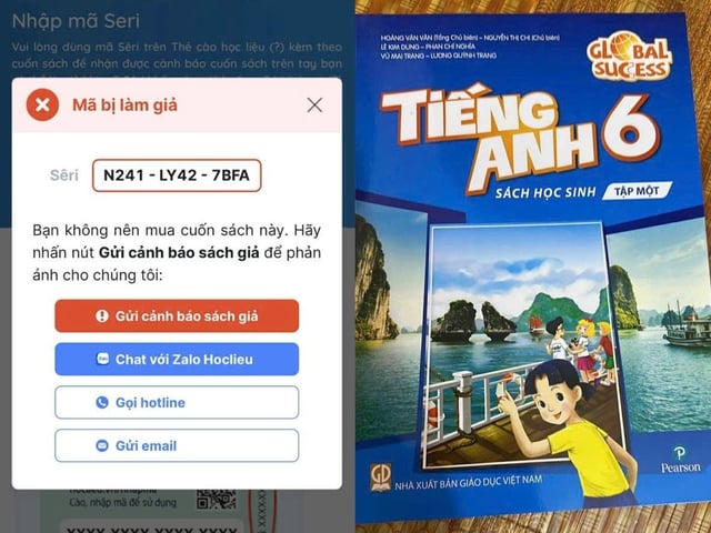 Thêm nhiều trường học ở Hà Nội bị phụ huynh nghi phát sách giả - Ảnh 2.