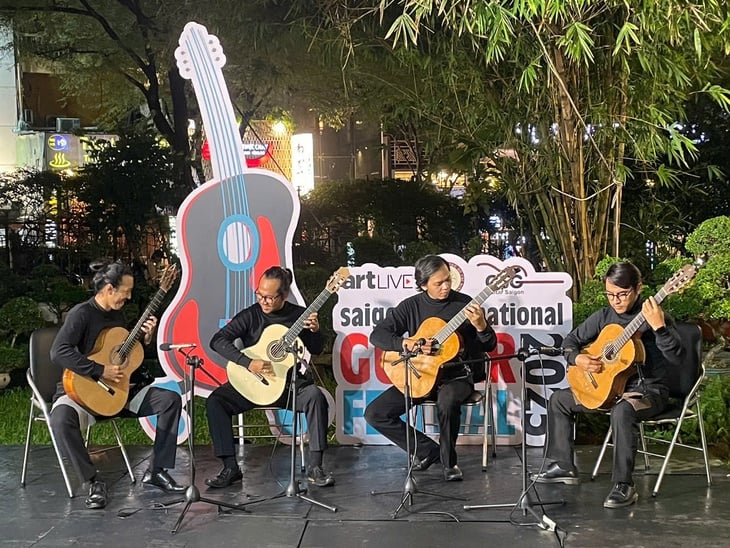 An Trần và nhiều nghệ sĩ quốc tế tham gia Liên hoan Guitar Quốc tế Sài Gòn 2025 - Ảnh 1.