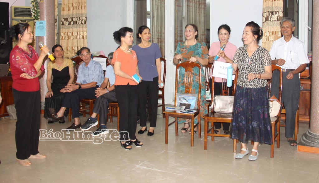 Sôi nổi các  hoạt động tại lớp tập huấn.
