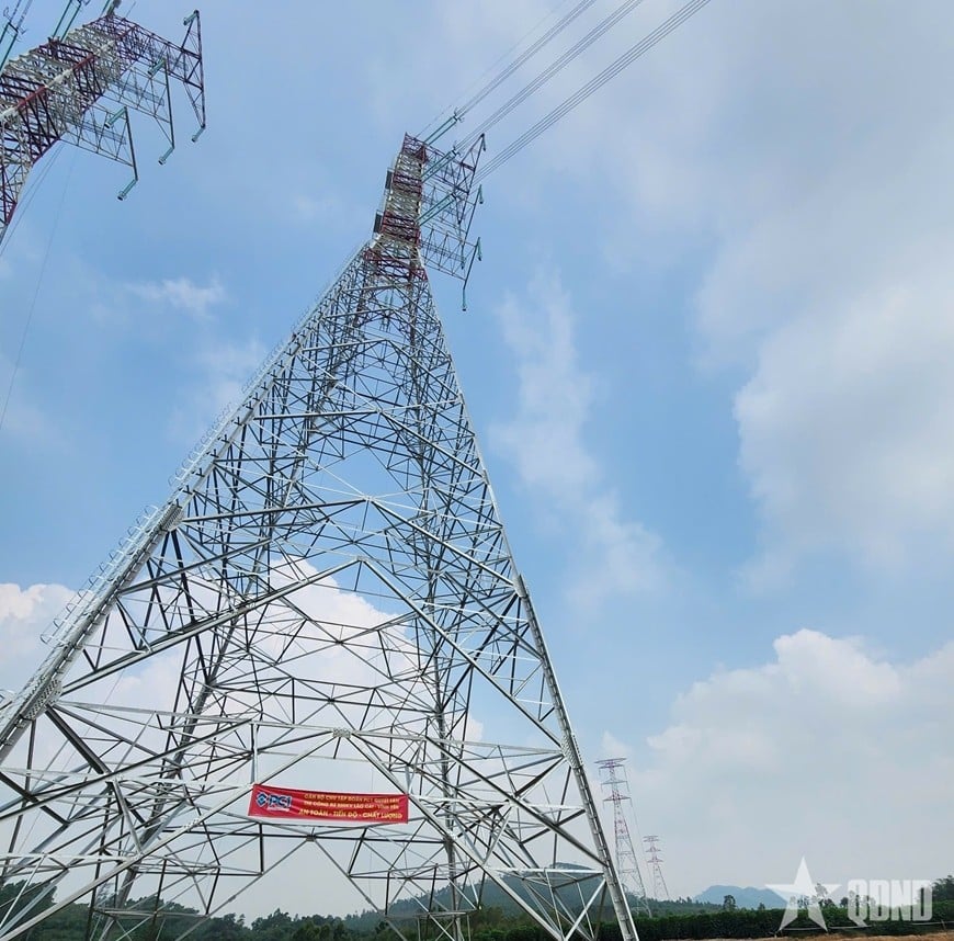 Dự án đường dây 500kV Lào Cai - Vĩnh Yên.