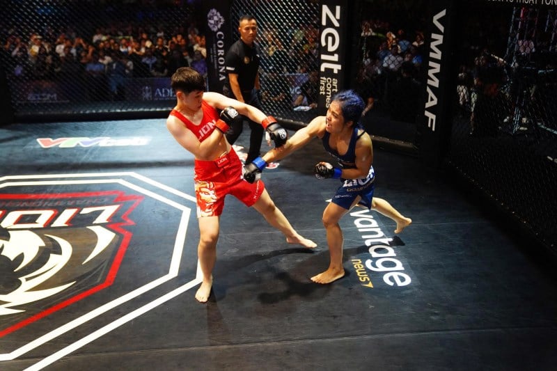 Tran Ngoc Luong이 Van Tuan을 물리치고 60kg 챔피언십 벨트를 획득했습니다. - 사진 3