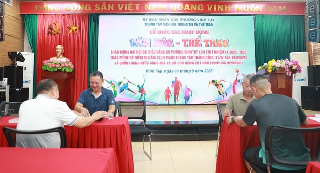 Phường Vĩnh Tuy: Sôi nổi chùm hoạt động thể thao chào mừng Đại hội đại biểu Đảng bộ phường lần thứ I- Ảnh 9.