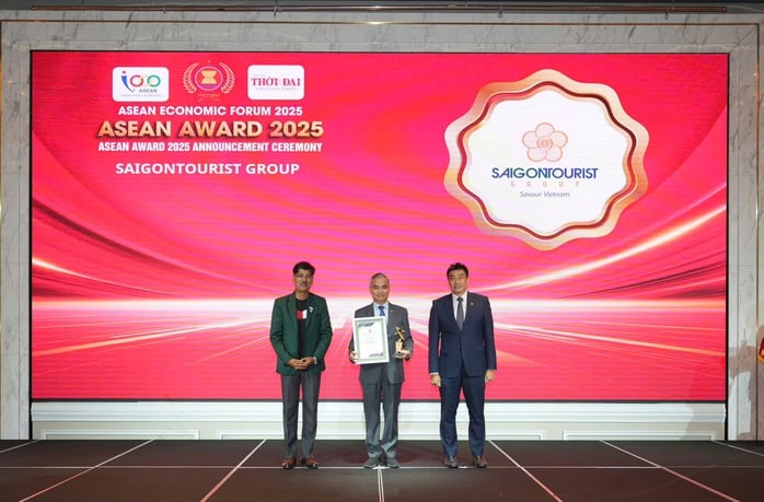 Saigontourist Group vinh dự nhận nhiều giải thưởng tại Diễn đàn Kinh tế ASEAN 2025- Ảnh 2.