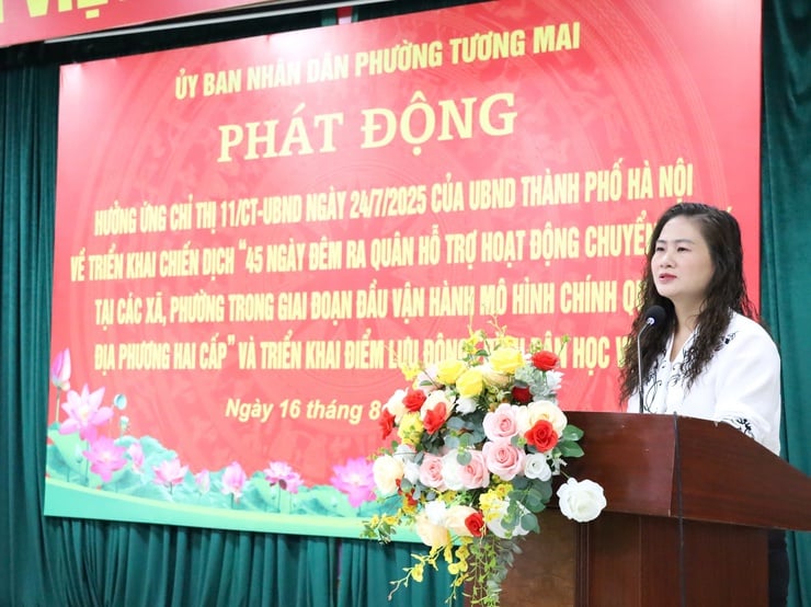 Phường Tương Mai: Đưa chuyển đổi số đến với từng Tổ dân phố- Ảnh 1.