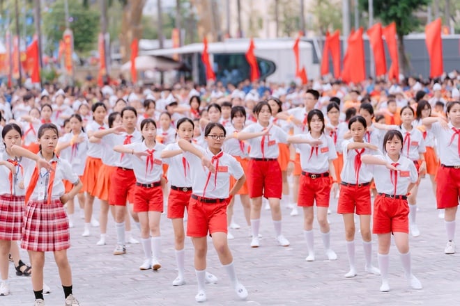 Đông Anh khai mạc Đại hội Thể dục thể thao lần thứ I và Hội trại truyền thống thanh thiếu nhi năm 2025- Ảnh 9.