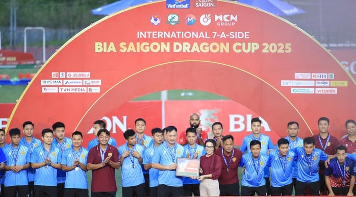Thua tuyển Thái Lan, Việt Nam mất chức vô địch Giải bóng đá 7 người quốc tế trên sân nhà- Ảnh 3.