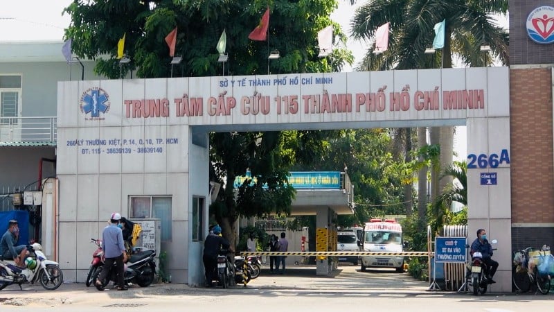 Trung tâm Cấp cứu 115 Thành phố Hồ Chí Minh.