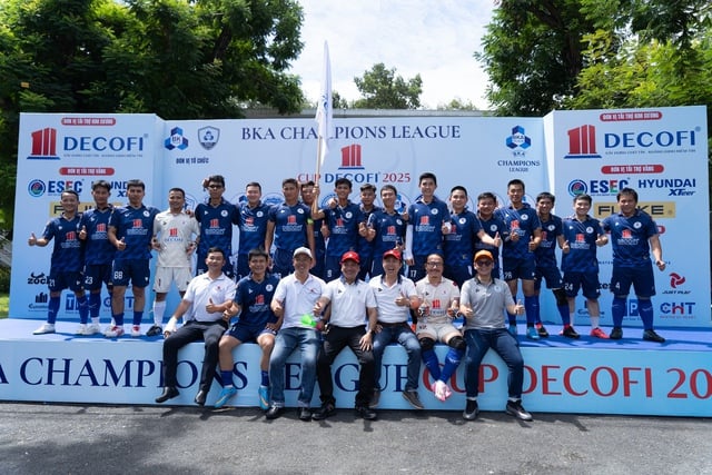 Kỷ lục cầu thủ đăng ký tại giải bóng đá BKA Champions League 2025- Ảnh 9.