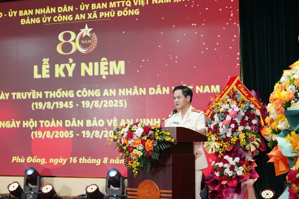 Xã Phù Đổng: Kỷ niệm 80 năm Ngày truyền thống Công an Nhân dân- Ảnh 4.