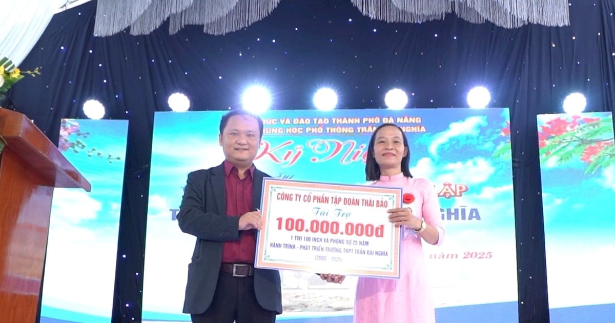 Trường THPT Trần Đại Nghĩa kỷ niệm 25 năm thành lập