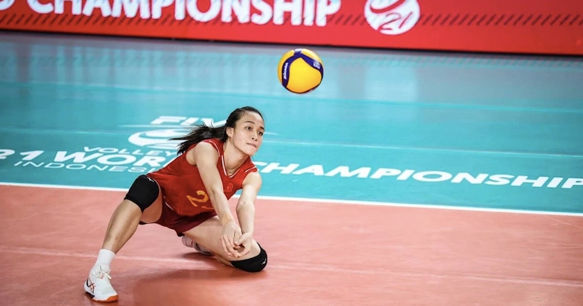 Tuyển bóng chuyền U21 nữ Việt Nam có VĐV được vinh danh ở giải thế giới