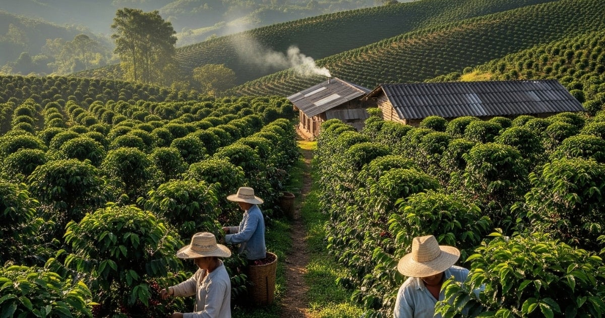 Giá cà phê hôm nay 17/8/2025: Tiếp chuỗi tăng mạnh, Robusta vượt mốc 4.200 USD