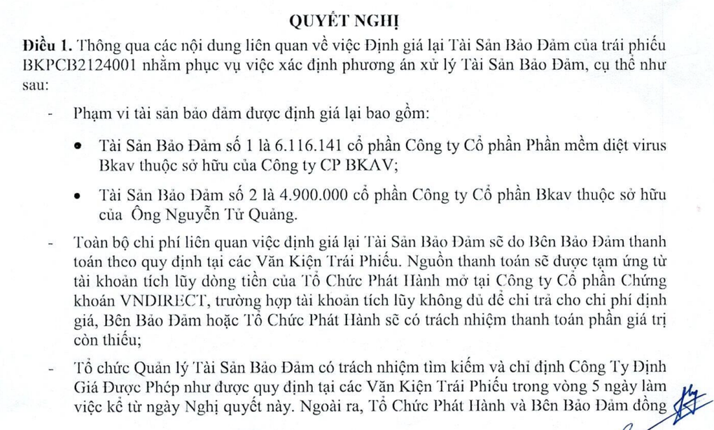 Công ty của ông Nguyễn Tử Quảng bán tài sản bảo đảm để xử lý nợ trái phiếu - 1