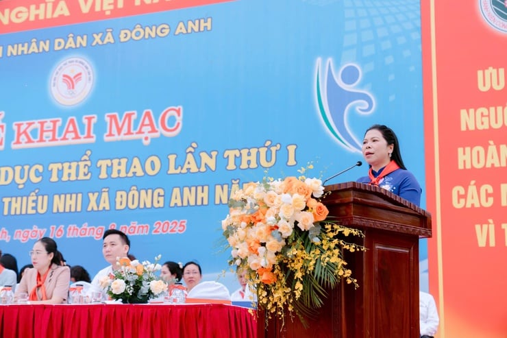 Đông Anh khai mạc Đại hội Thể dục thể thao lần thứ I và Hội trại truyền thống thanh thiếu nhi năm 2025- Ảnh 5.
