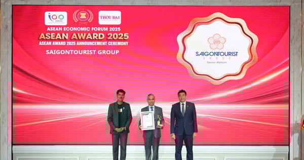 Saigontourist Group vinh dự nhận nhiều giải thưởng tại Diễn đàn Kinh tế ASEAN 2025