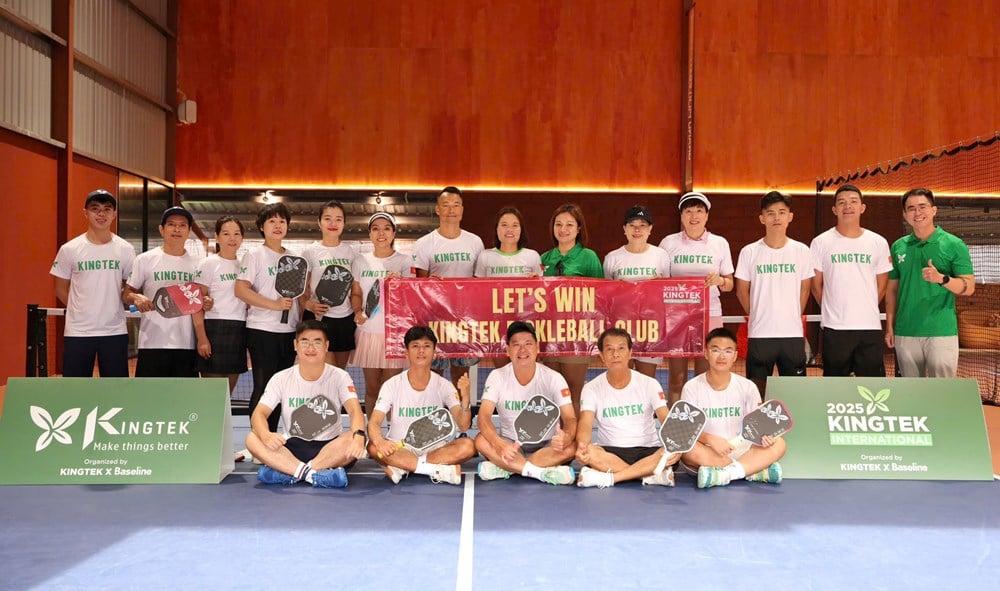 Kingtek International Pickleball Tournament 2025 គឺជាជោគជ័យដ៏អស្ចារ្យ - រូបថត ១