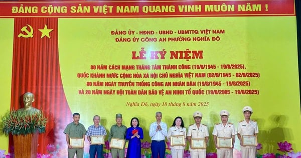 Phường Nghĩa Đô duy trì 14 chuyên đề bảo vệ an ninh