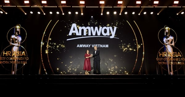 Amway Việt Nam tiếp tục nhận giải thưởng 'Nơi làm việc tốt nhất châu Á 2025'