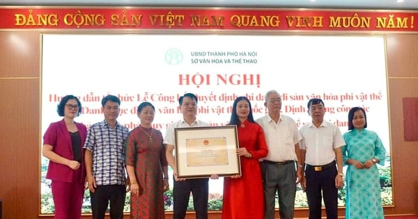 Hà Nội: Ghi danh thêm 9 di sản văn hoá phi vật thể quốc gia