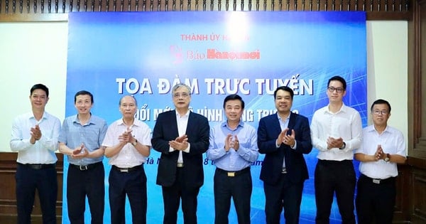 Tọa đàm trực tuyến “Hà Nội đổi mới mô hình tăng trưởng vì mục tiêu tăng trưởng hai con số”