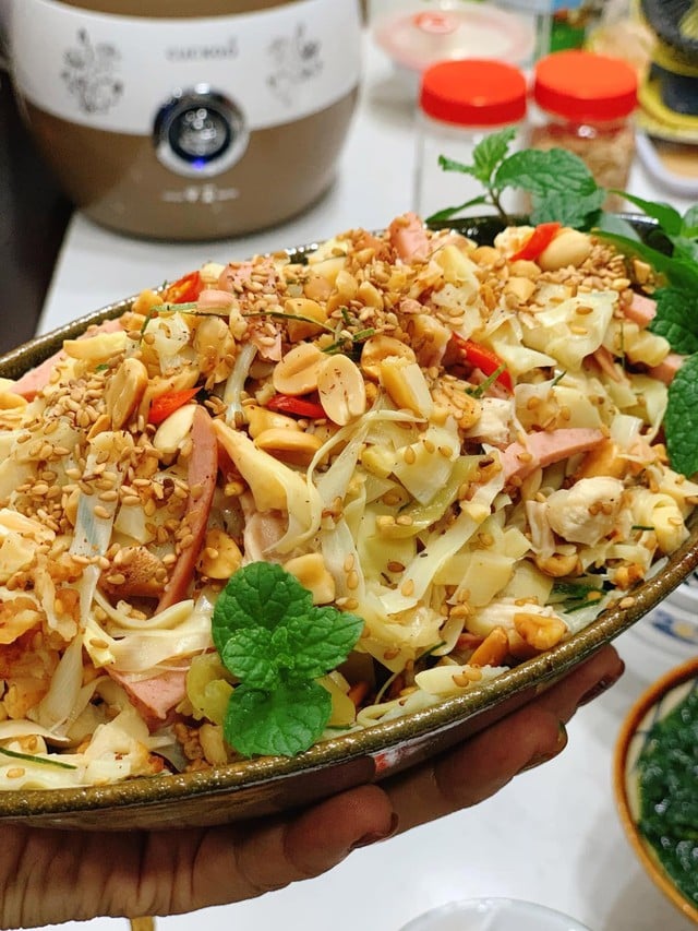 Cách làm nộm măng ngon của cha tôi - món ăn của ký ức về người cha trong gian bếp- Ảnh 2.